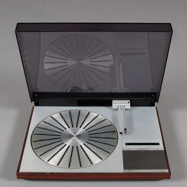 JACOB JENSEN. För Bang & Olufsen, vinylspelare, Danmark, 1974-80.
