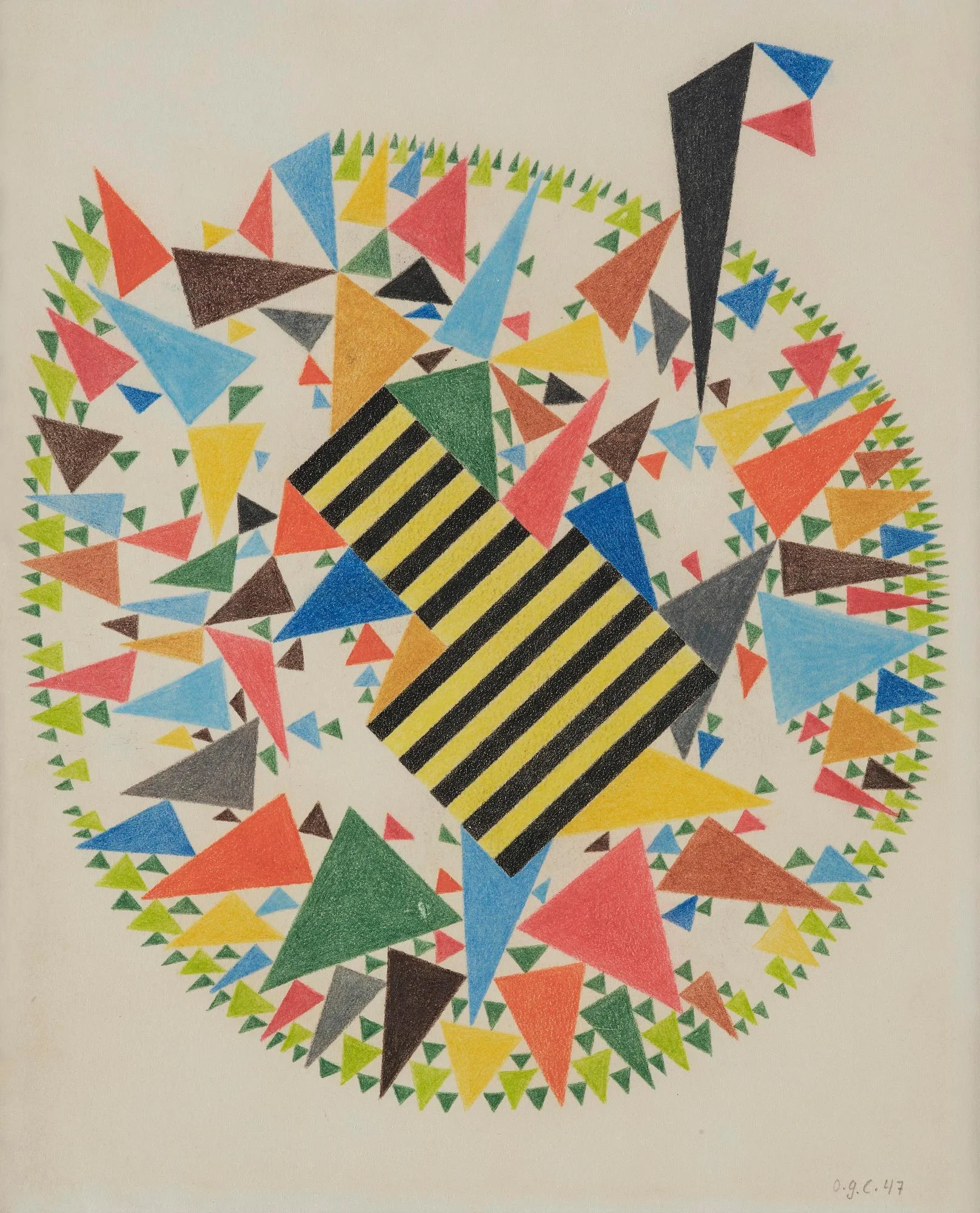 Otto G Carlsund, "Getingskockan". — Bukowskis