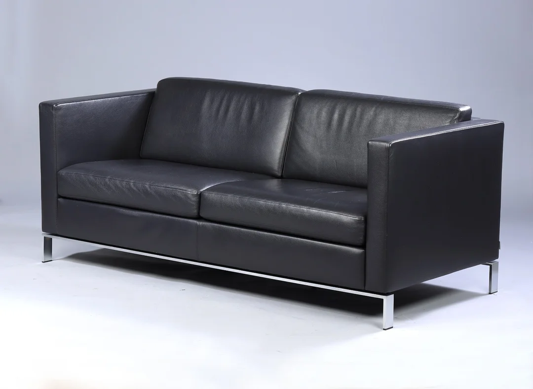 Norman Foster for Walter Knoll. Two-person sofa, model 501 'Congress' — Furniture/Lounge suites, sofas — Lauritz