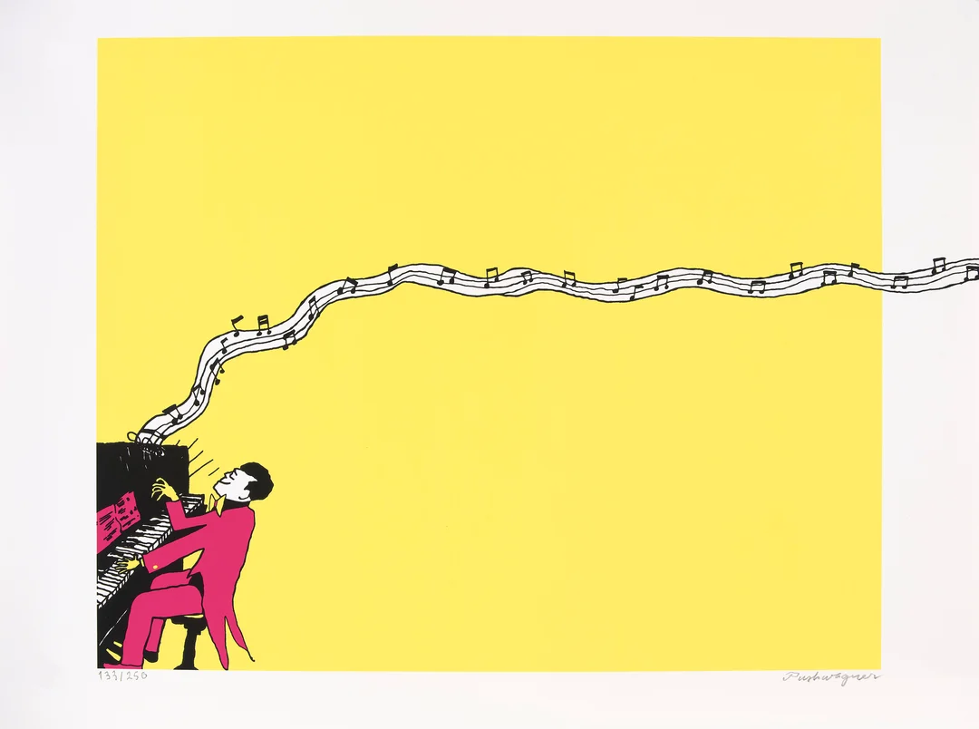 Pushwagner, Hariton — "Boogie Woogie" 2002 — Kunst/Grafikk — Blomqvist