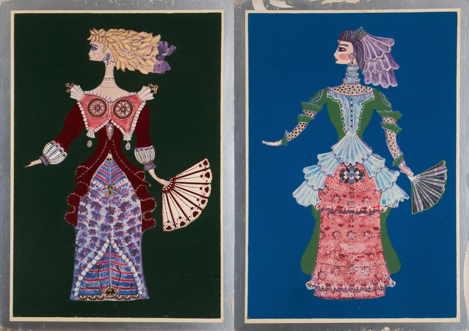 MAX WALTER SVANBERG. Akvareller / blandteknik, 2 st. — Paintings — Stockholms Auktionsverk Magasin 5