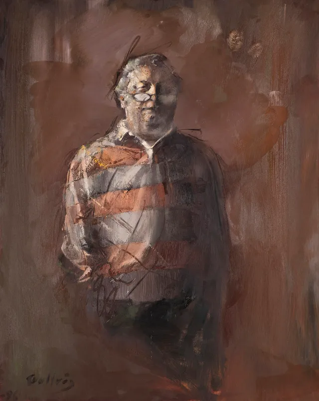 Gullvåg, Håkon — "Portrett Rolv Wesenlund" 1996