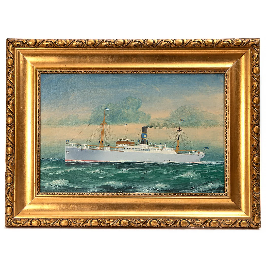 OLAF GULBRANDSEN. Olja på duk. Signerad samt daterad 1913. — Paintings — Stockholms Auktionsverk Göteborg