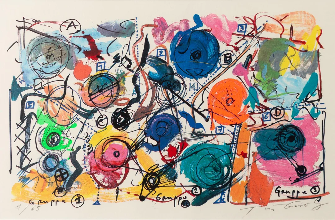 Jean Tinguely, Utan titel. — Konst/Grafik — Bukowskis