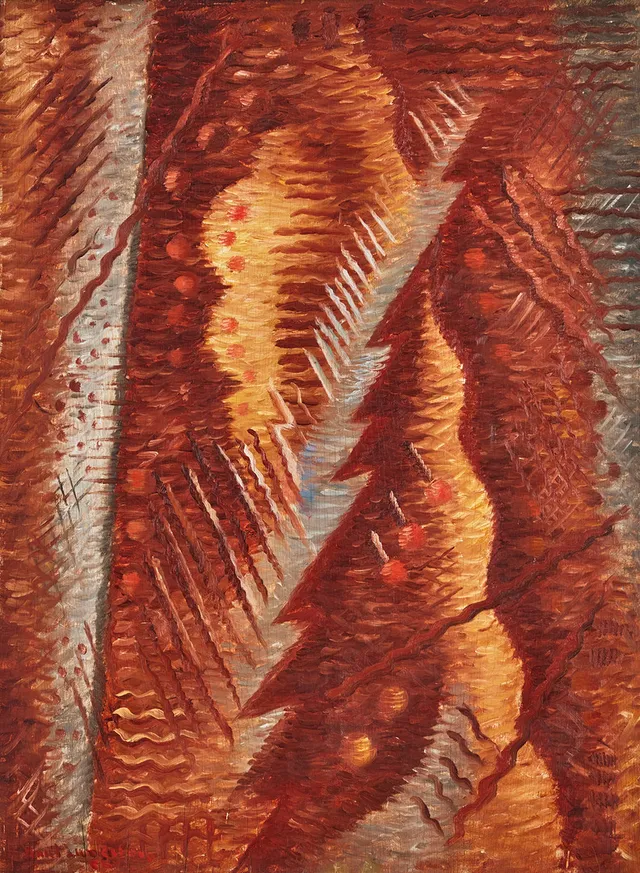 KNUT LUNDSTRÖM (1892-1945). Inspiré par "Le diable dans le Beffroi d'Ingelbrecht".