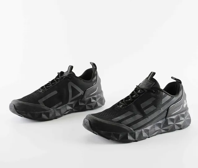 EMPORIO ARMANI. Sneakers, EA7, Ultimate C2, Unisex, Stl 42 2/3.