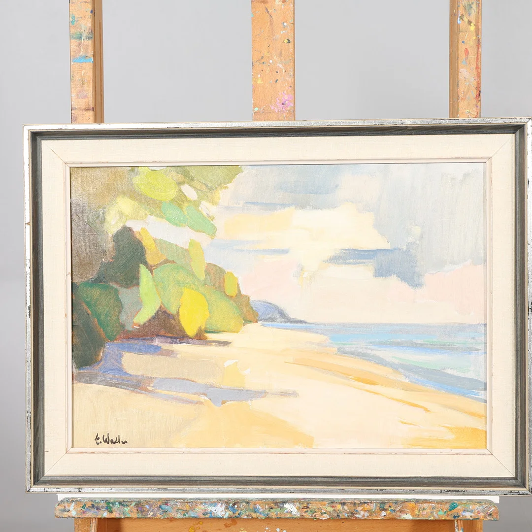 ERIK WALTER PERSSON. OLJA PÅ DUK, signerad. — Paintings — Höörs Auktionshall
