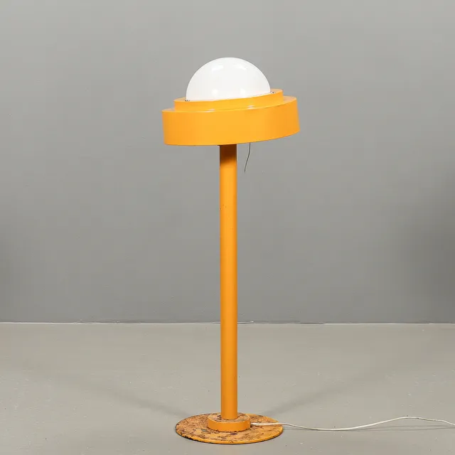 PO STRÖM. Golvlampa, "Lins" för IKEA, 1970-tal.