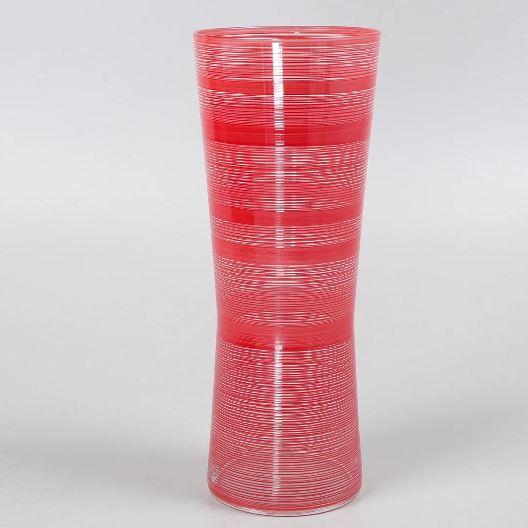 INGEGERD RÅMAN. Vas, glas, "Zvizz", Orrefors, 2000-tal. — Other — Växjö Auktionskammare