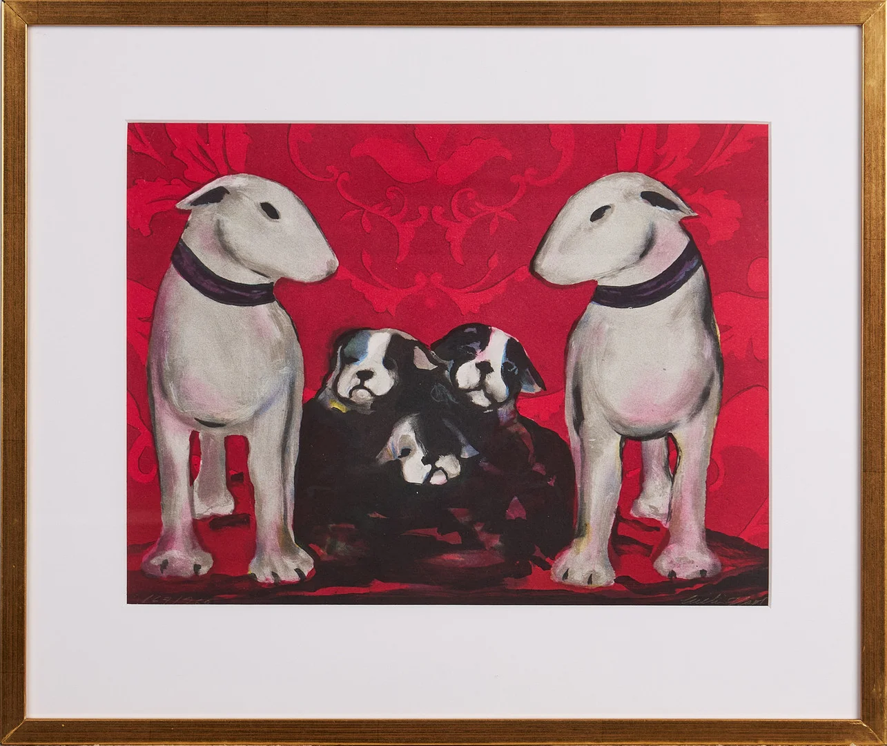CECILIA HAUPT (FÖDD 1972):. "Babysitters", signerad Cecilia Haup, 167/260, giclée print. — Engravings & Prints — Stockholms Auktionsverk Magasin 5