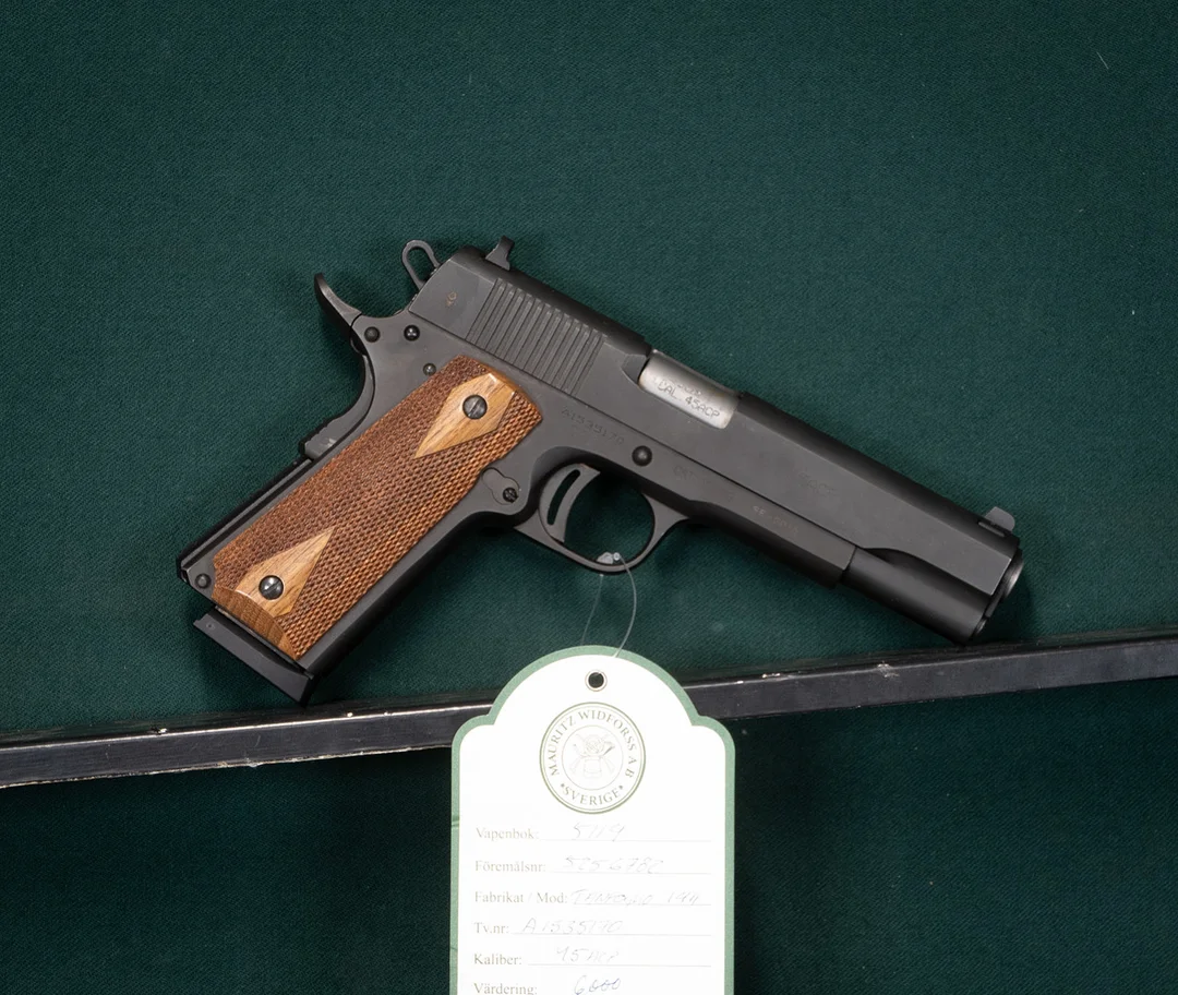 Tanfoglio Witness 1911 kal. 45ACP #A1535170 SE2932617. — Pistols — Mauritz Widforss