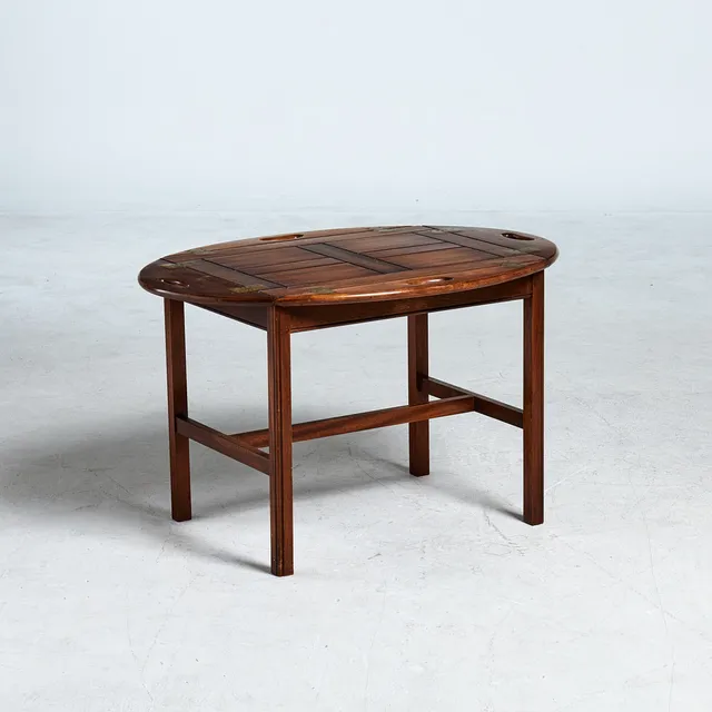 SOFFBORD, s.k Butlers Tray, England, Mahogny.