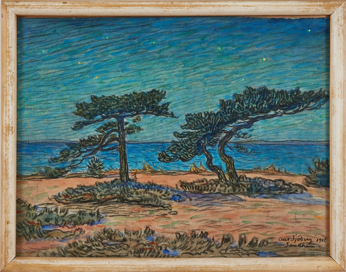 AXEL SJÖBERG (1866-1950). Tallar, Sandhamn. — Paintings — Stockholms Auktionsverk Fine Art