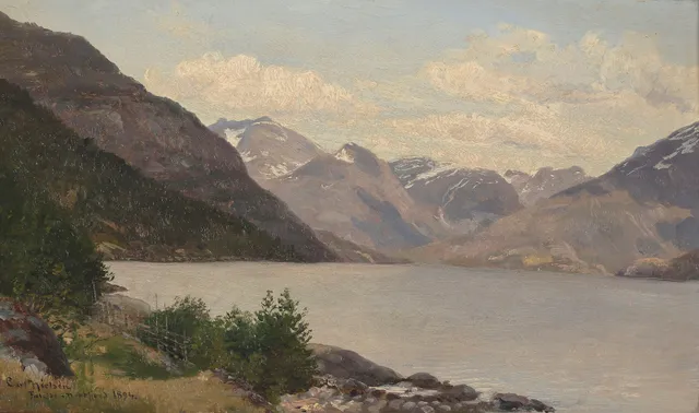 Nielsen, Carl — "Fra Faleide, Nordfjord" 1894