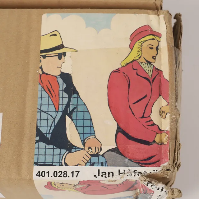 JAN HÅFSTRÖM. EFTER. Screenprint på duk, "Premiär", ur IKEA Art Event-serie, 2006.