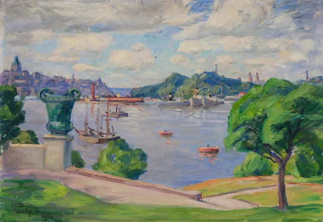 Prins Eugen, "Från Terrassen, W.udden".