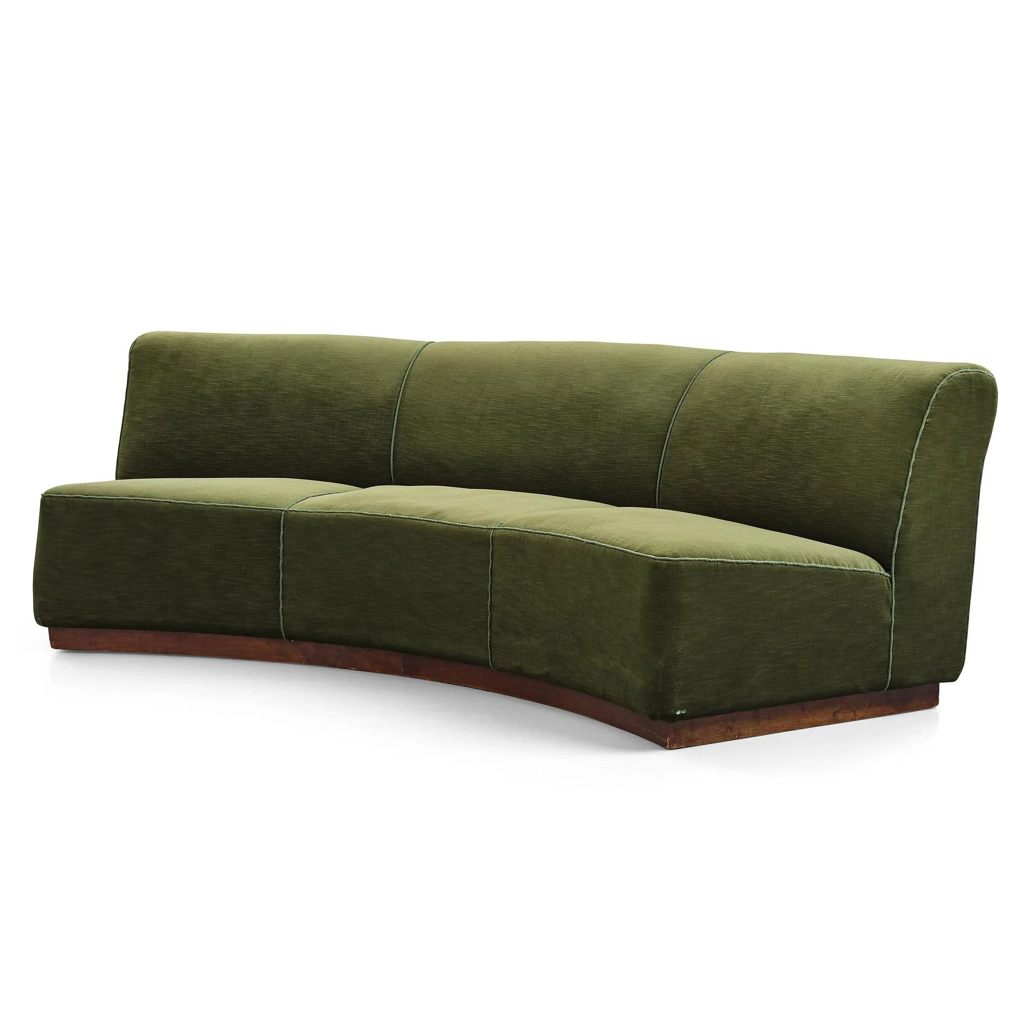 Elias Svedberg, soffa, sannolikt modell "Paris", för Nordiska Kompaniet, 1930-40-tal. — Bukowskis