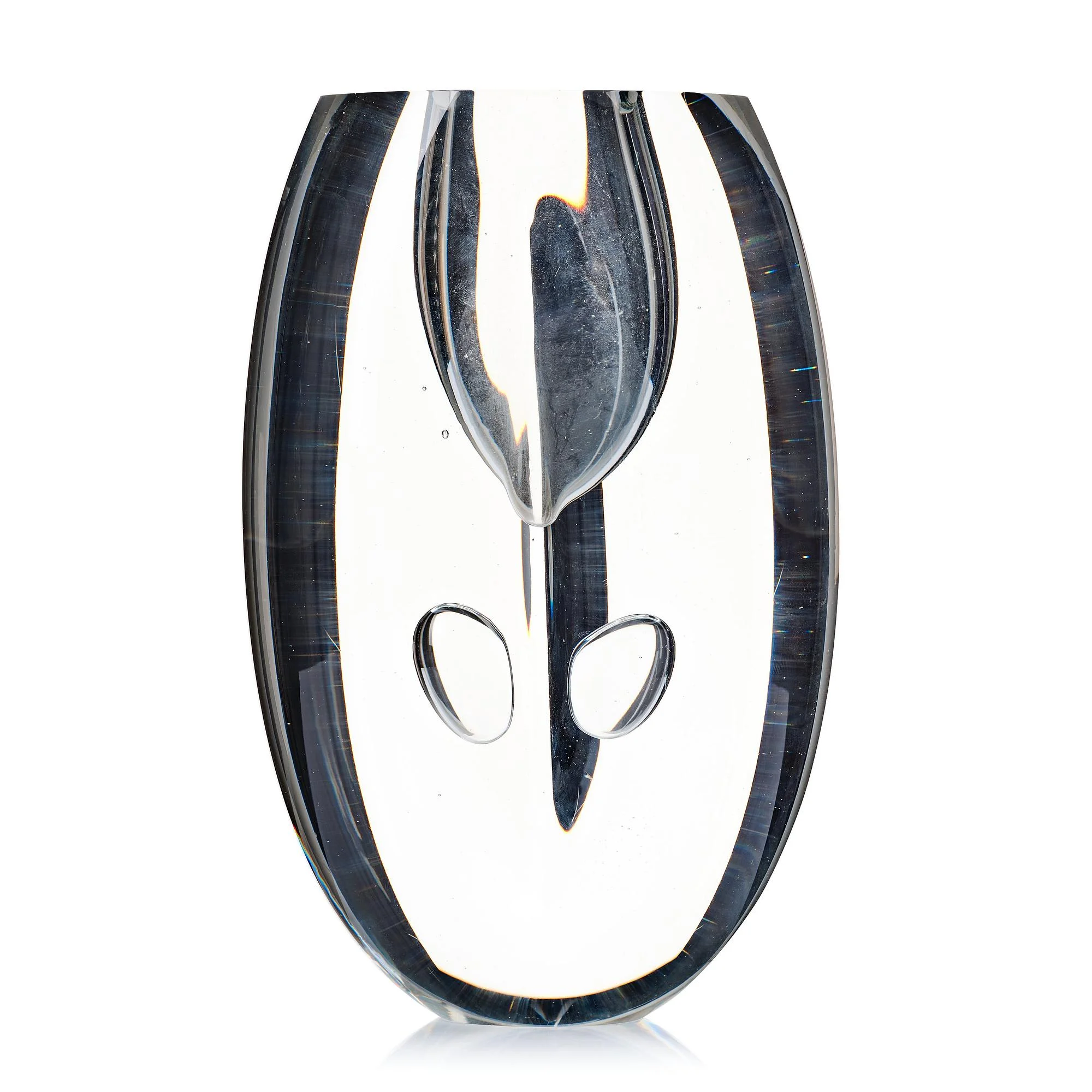 Timo Sarpaneva, skulptur, glas, "Claritas", Iittala, Finland 1984. — Bukowskis