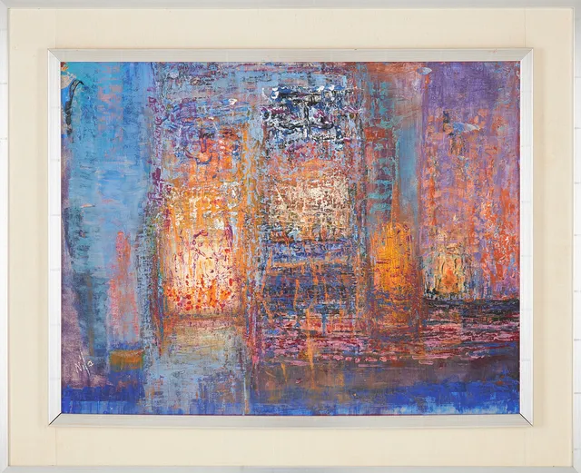 LAURI NILA (1898-1983). "Johannus" olja på pannå, signerad, daterad Torre del Mar -69 a tergo.