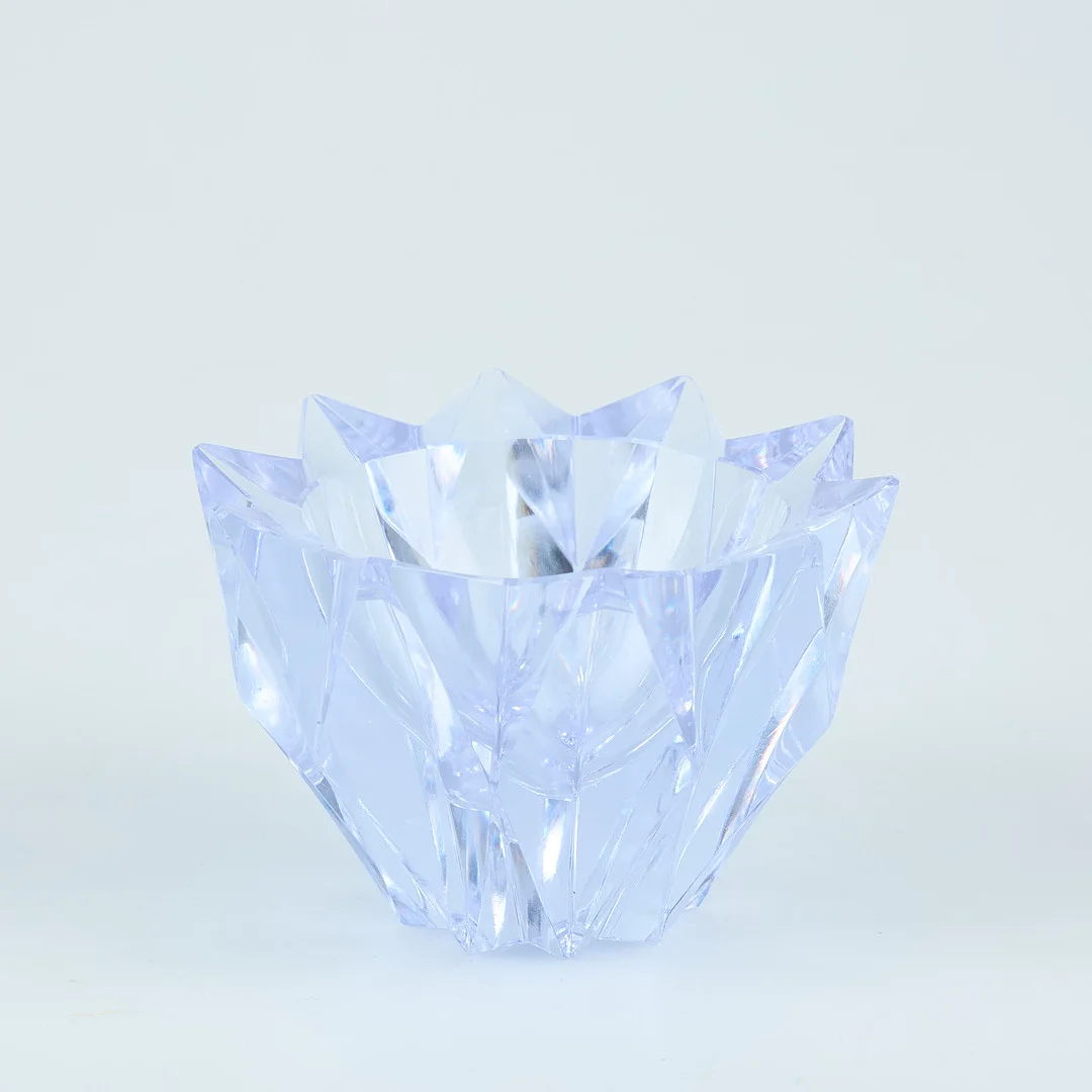 AIMO OKKOLIN. SKÅL, "Näckros", signerad Aimo Okkolin, Riihimäen Lasi Oy -92. — Art glass — Stockholms Auktionsverk Helsinki