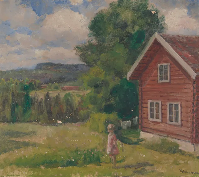 Holmboe, Thorolf — Pike på landsted