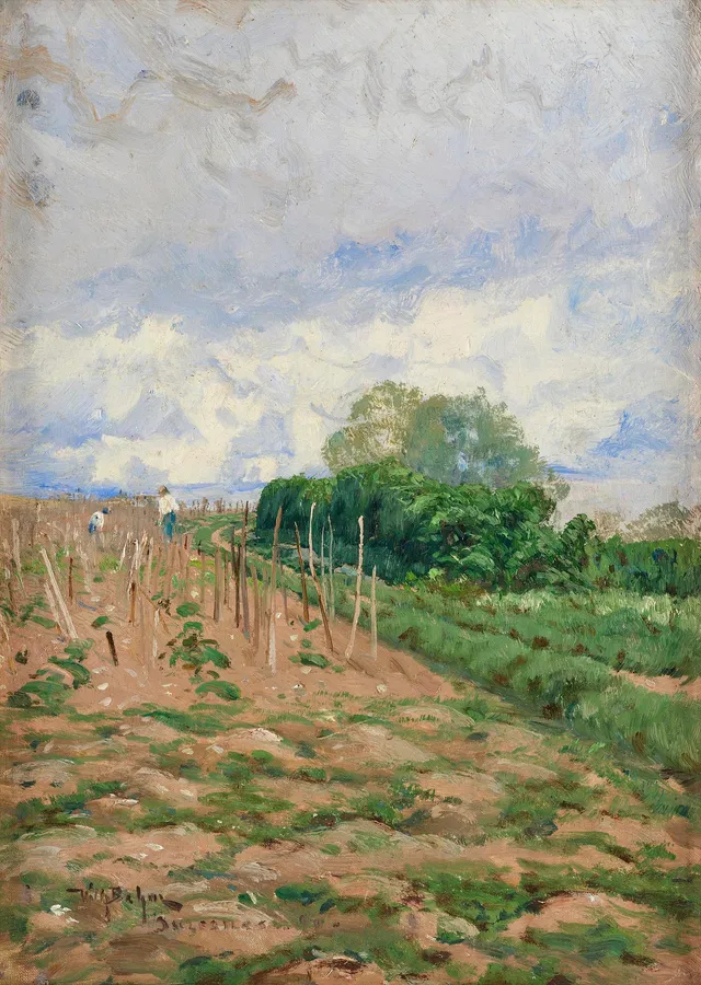 Wilhelm Behm, Vinfält, Suresnes.
