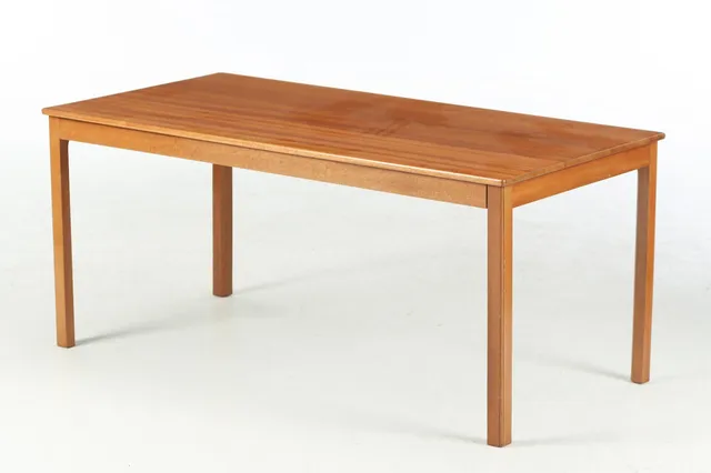 Kaare Klint. Rectangular mahogany coffee table