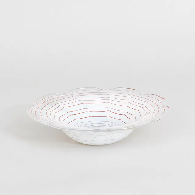 ULRICA HYDMAN-VALLIEN. Skålfat, glas, Artist Collection, Boda, signerad.