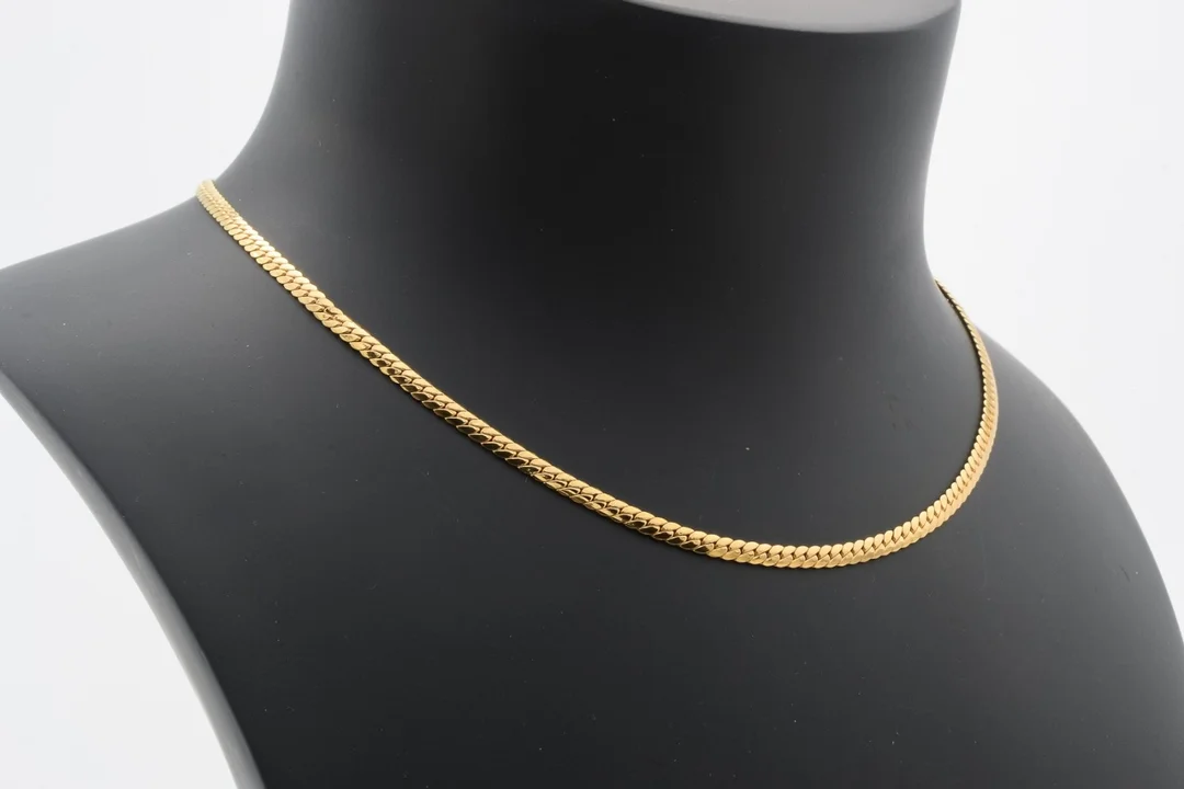 Vintage Panser halskæde af 18 kt. guld — Jewellery/Necklaces, pendants — Lauritz