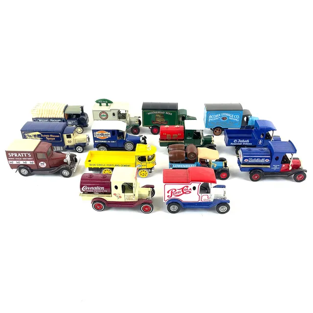 MODELLBILAR, 14 st, Lesney, England, Models of yesteryear.