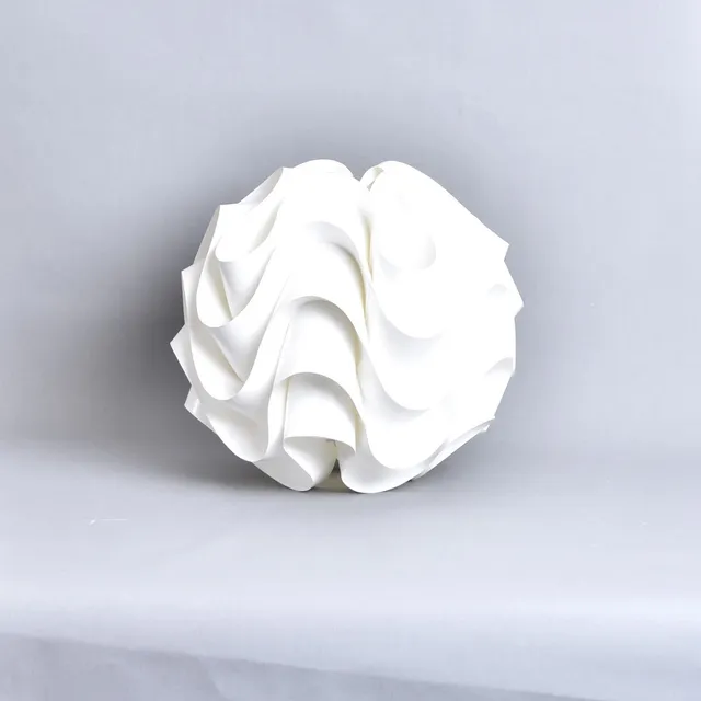POUL CHRISTIANSEN. Taklampa, plast, "172A", Le Klint.