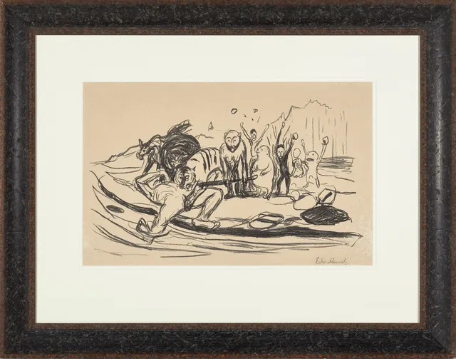 Munch, Edvard — "Alfas død"