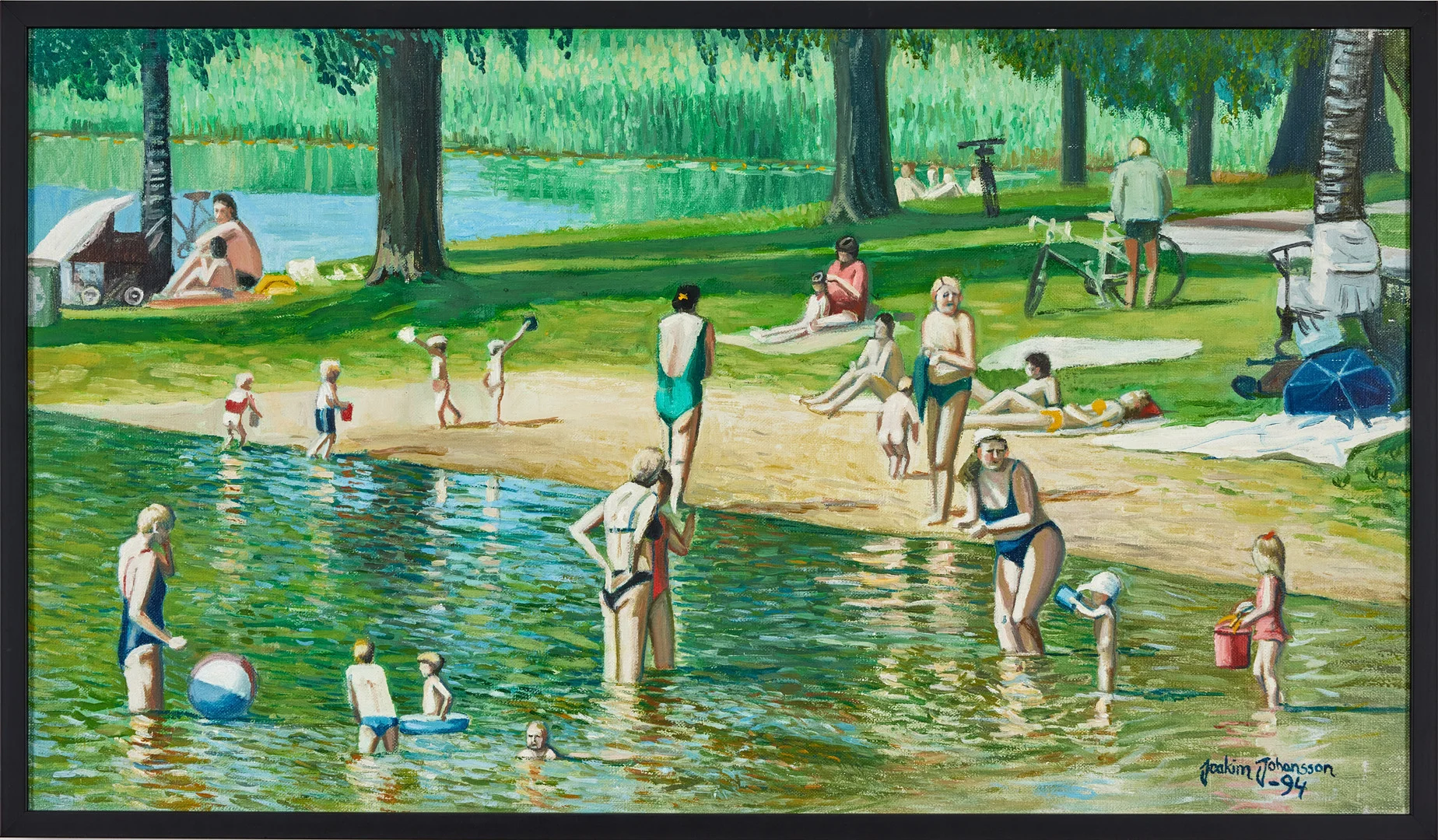 JOAKIM JOHANSSON. Utan titel. — Paintings — Stockholms Auktionsverk Fine Art