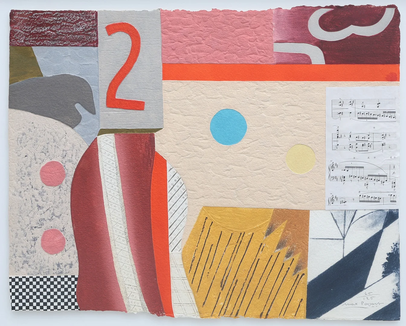 MAX PAPART. KOMPOSITION. — Engravings & Prints — Crafoord Auktioner Lund