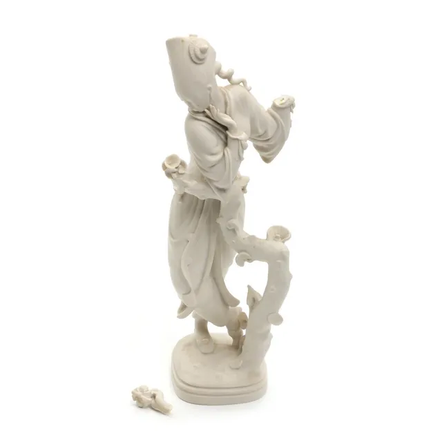 Moon girl. Biscuit. Juliane Marie mark, Royal Copenhagen. H. 30 cm.