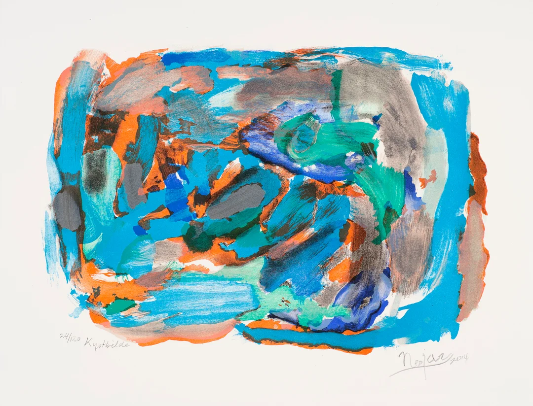 Nesjar, Carl — "Kystbilde" 2014 — Kunst/Grafikk — Blomqvist