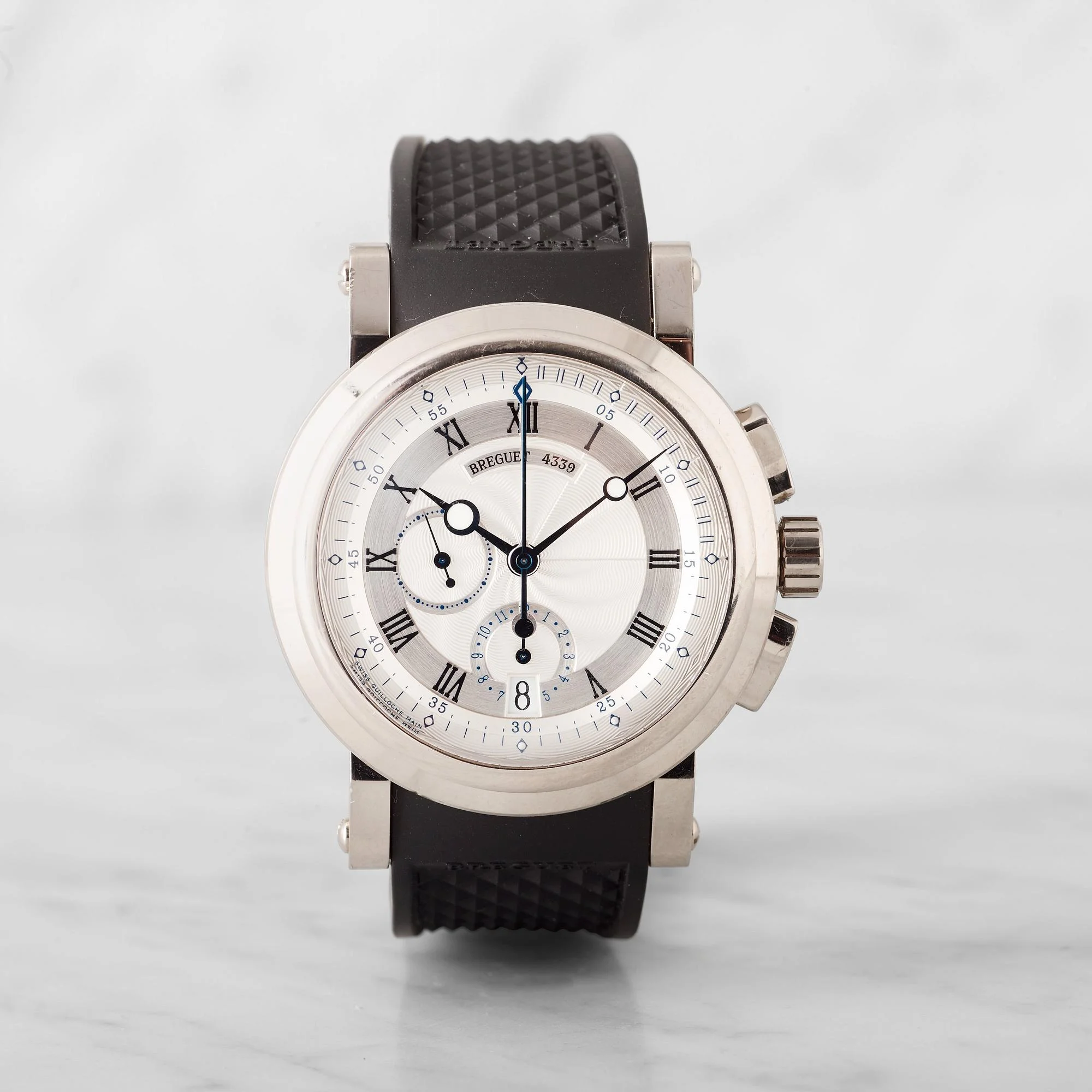 BREGUET, Marine Chronograph, armbandsur, 43 mm, — Bukowskis