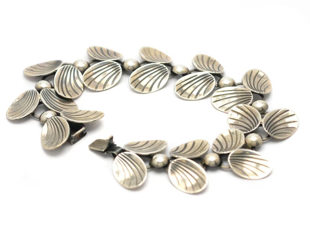 ALTON, armband, silver, Falköping 1965, längd 19 cm, vikt 25,1 g. — Smycken/Armband — Kaplans