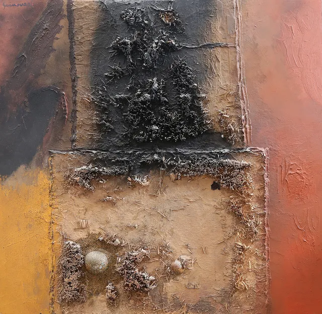 JOSEP GUINOVART. "L'oles de el niu II".