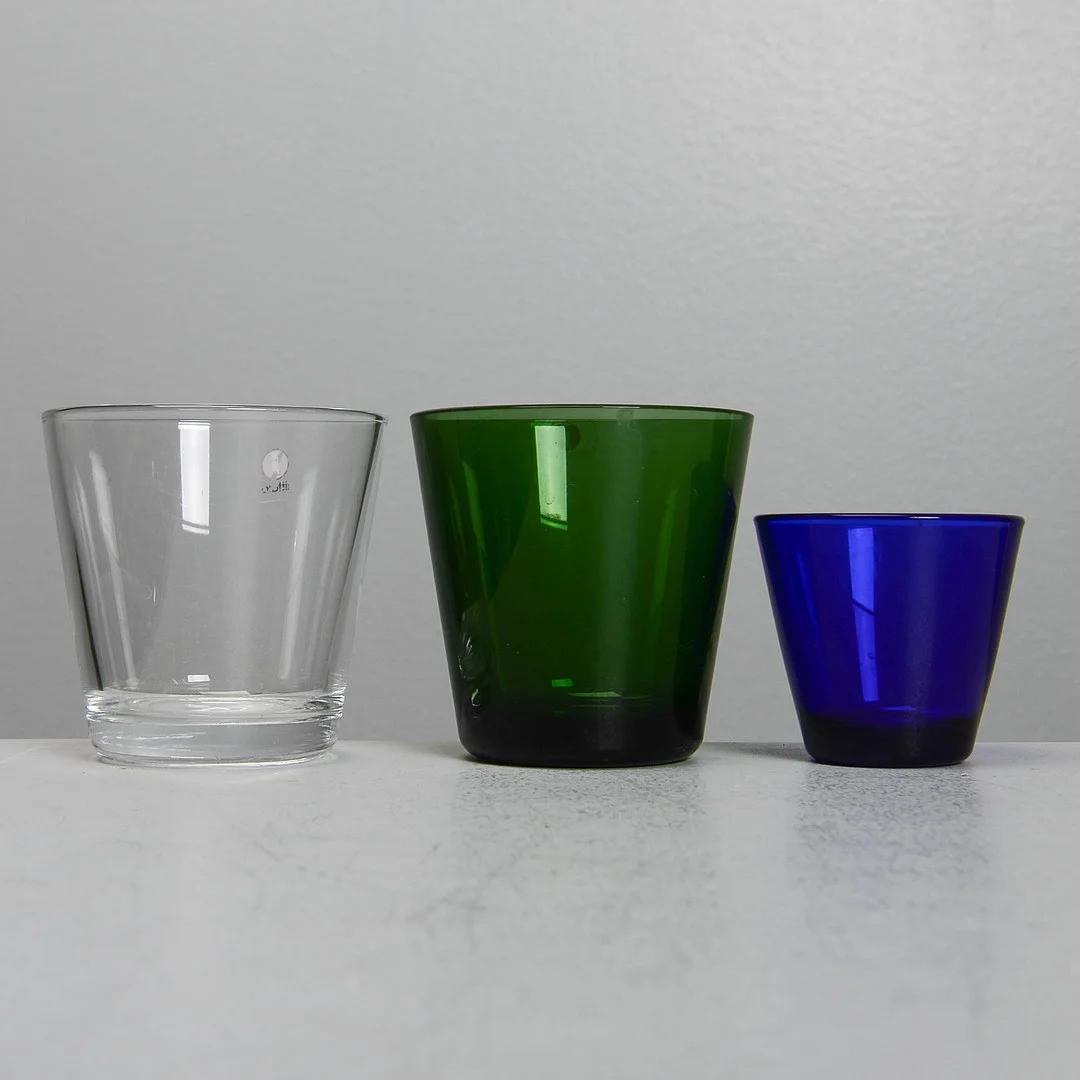 KAJ FRANCK. Glas, 14 st, "Kartio", Iittala, 19/2000-tal. — Utility glass — Formstad Auktioner