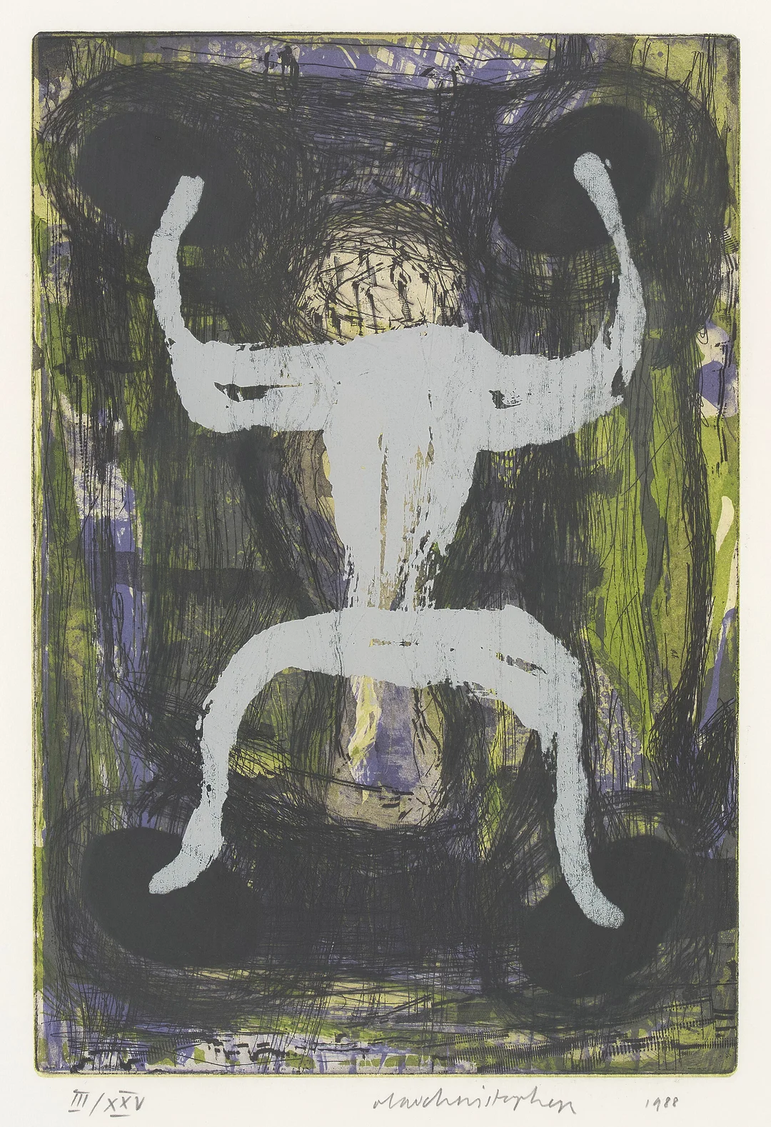 Jenssen, Olav Christopher — Uten tittel, 1988 — Kunst/Grafikk — Blomqvist