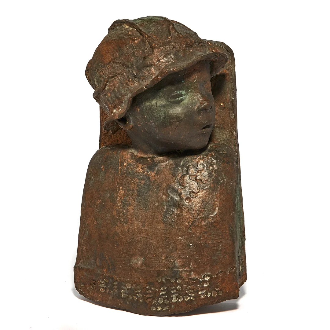 Røed, Fritz — Sovende barn — Kunst/Skulptur — Blomqvist