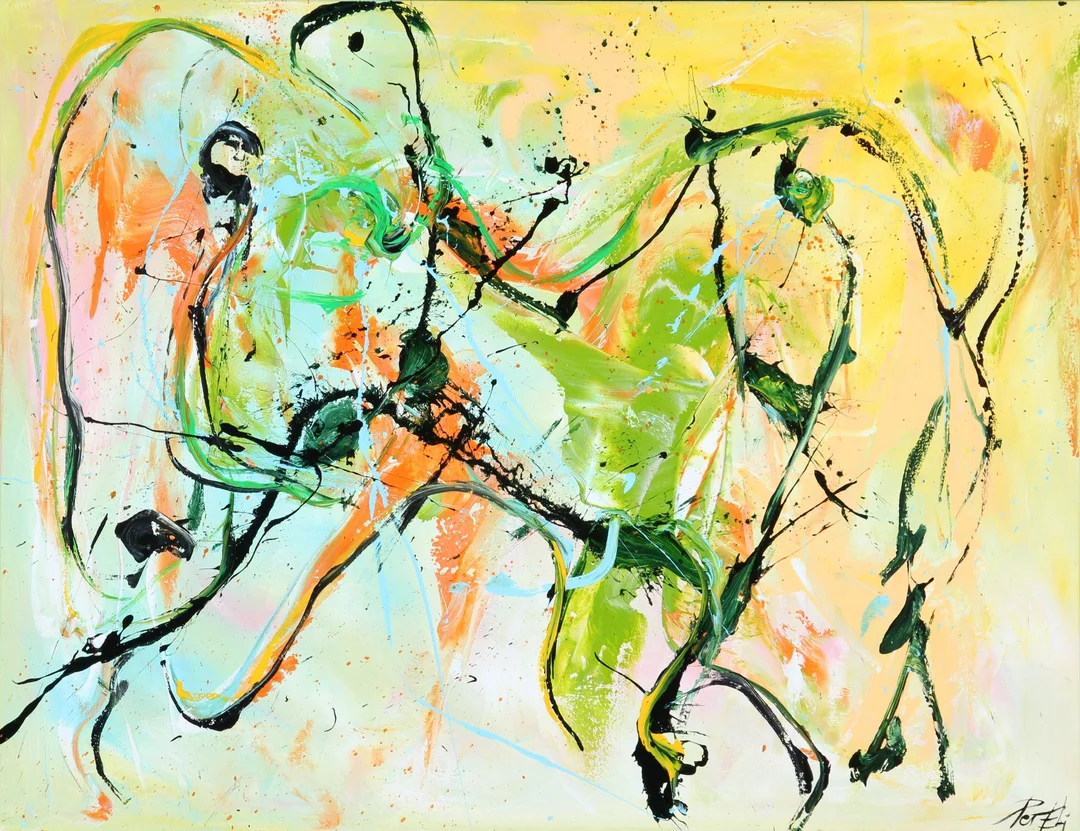 Per Eli. Composition — Paintings and sculptures/Modern pictorial arts — Lauritz