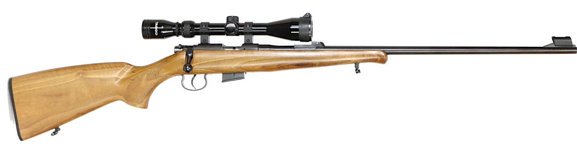 KULGEVÄR, fabrikat Brno, modell 452-2E ZKM, kaliber .22WMR, tillv.nr 522978, se-nr SE0231428. — Rifles — Walter Borg