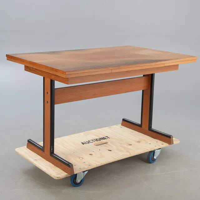 Teak Esstisch, erweiterbar, 1960er Jahre.