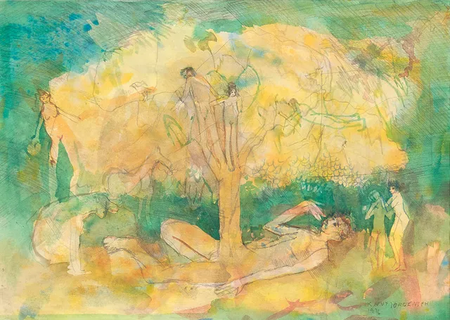 Jørgensen, Knut — Mennesketre, 1976