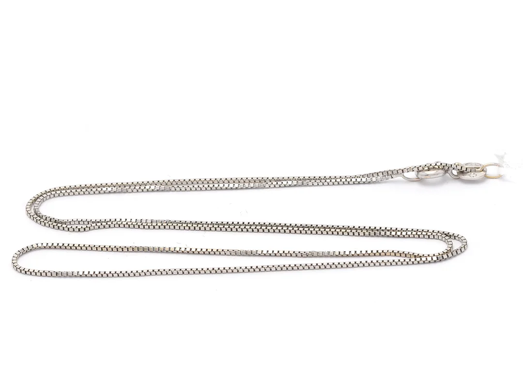 Kedja Venezia 18K, 1,8g, 42 cm, B. 0,5 mm, Balestra, importstämplad — Smycken/Halskedja — Kaplans