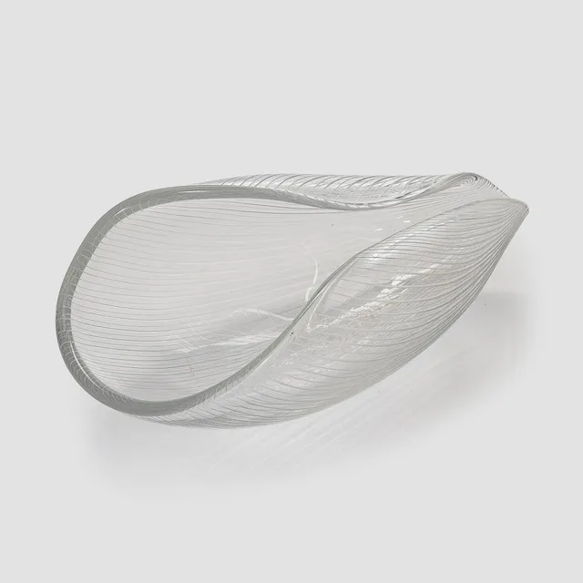 Tapio Wirkkala, konstglas, modell 3342, signerad Tapio Wirkkala Iittala.