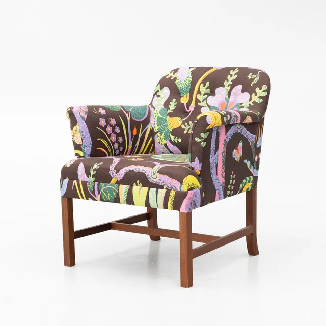 Josef Frank, Fåtölj modell 930, Firma Svenskt Tenn, OH Sjögren 2023.