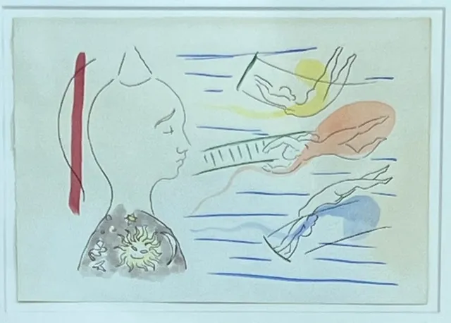 RAMON ROGENT. Sin título, litografía sobre papel.